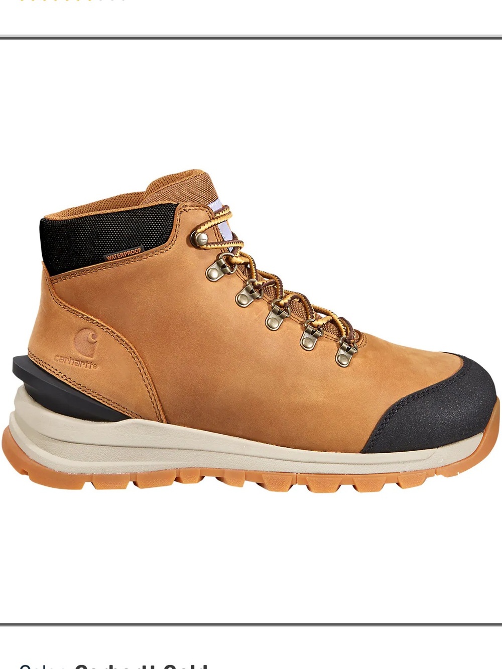 Carhartt Gilmore Waterproof Hiker Boot Size 13